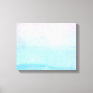 Abstrakte Aquarellfarben, handgemalt 18 Leinwanddruck