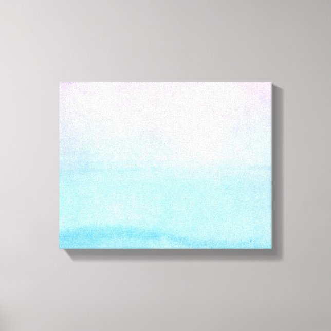 Abstrakte Aquarellfarben, handgemalt 18 Leinwanddruck (Vorderseite)