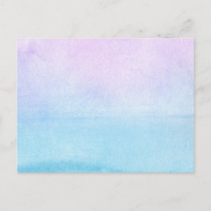 Abstrakte Aquarellfarben, handgemalt 18 Postkarte