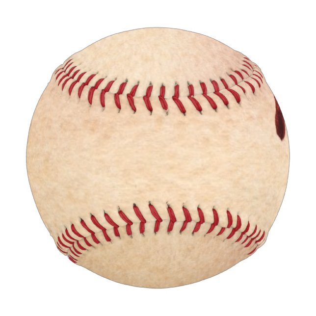 Abstrakte Aquarellfarben, handgemalt 3 2 Baseball (Vorderseite)