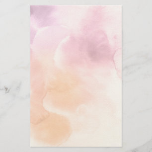 Abstrakte Aquarellfarben, handgemalt 3 Briefpapier