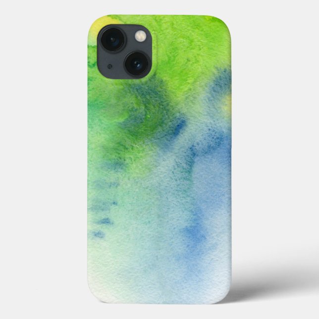 Abstrakte Aquarellfarben, handgemalt 8 Case-Mate iPhone Hülle (Rückseite)
