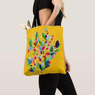 Abstrakte Aquarellfarben mit Blumen