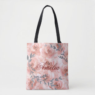 Abstrakte Aquarellfarben Rose Eleganter Hübscher N