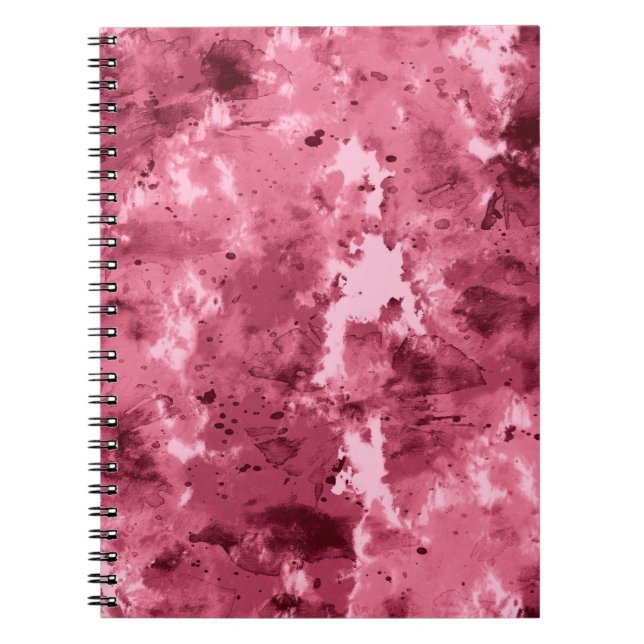 Abstrakte Aquarellgrunge: Tarnung. Notizblock (Vorderseite)
