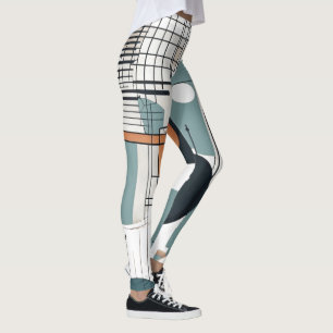 Abstrakte Aquarellkreise Leggings