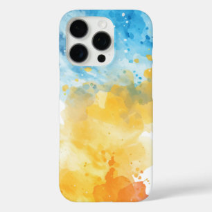 Abstrakte Aquarellkunst iPhone 16 Pro Hülle