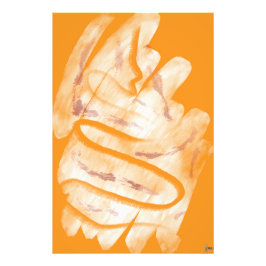 ABSTRAKTE Aquarellmalerei  Fotodruck