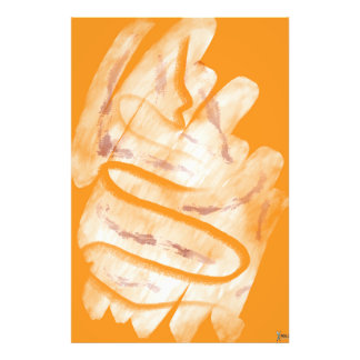 ABSTRAKTE Aquarellmalerei  Fotodruck