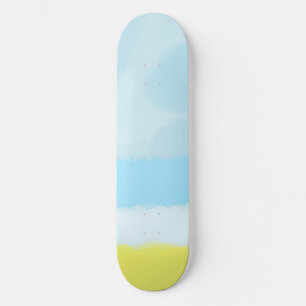 abstrakte Aquarellmalerei Skateboard