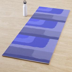 abstrakte Aquarellmalerei Yogamatte