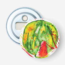 Abstrakte Aquarellwassermelone
