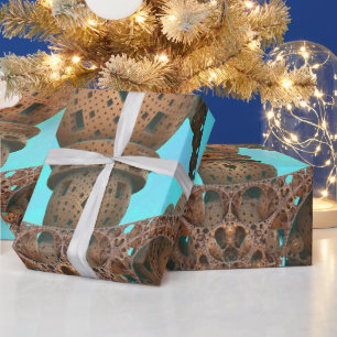 Abstrakte Architektur Geschenkpapier