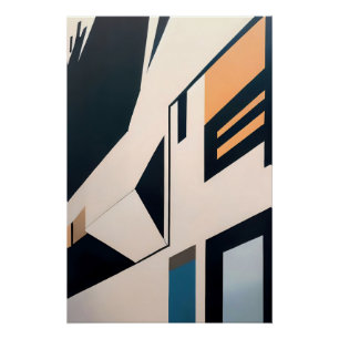 Abstrakte Architektur Poster