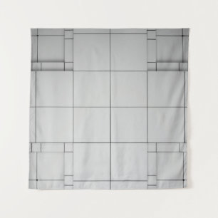 Abstrakte Architektur Wandteppich