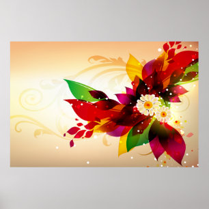Abstrakte Art. 25 Poster