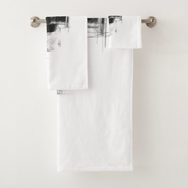 Abstrakte Art Nr. 111 Badhandtuch Set (Insitu)