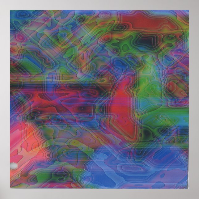 ABSTRAKTE ART POSTER (Vorne)