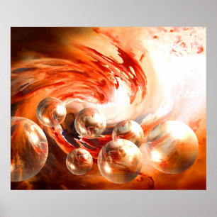 Abstrakte Artwork Poster