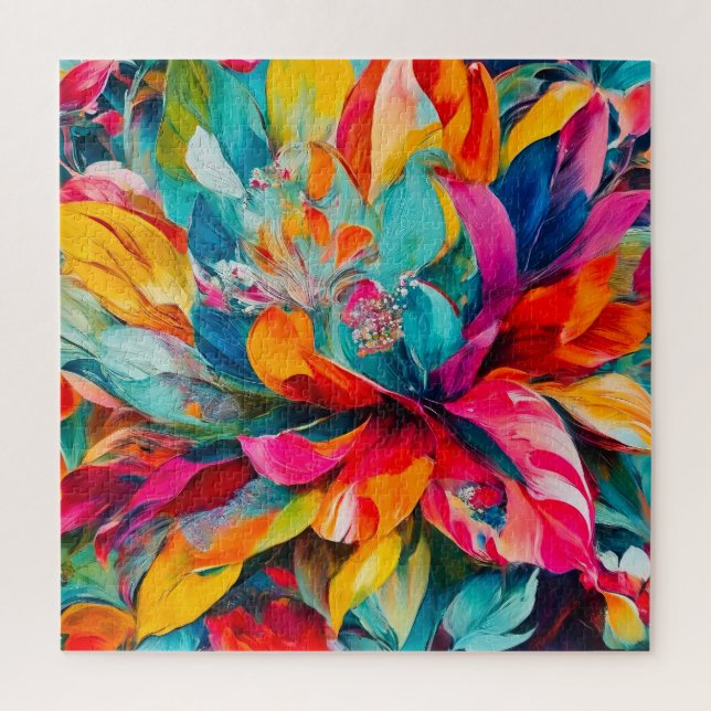 Abstrakte Artwork Puzzle (Vertikal)