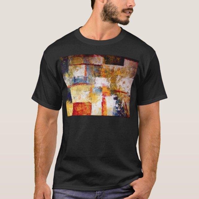 Abstrakte Artwork T-Shirt (Vorderseite)