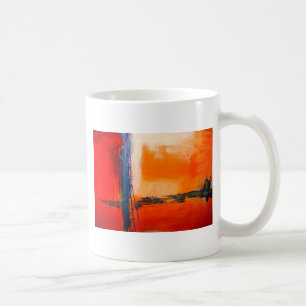 Abstrakte Artwork Tasse
