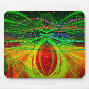 Abstrakte Astronomische Spinndrüsenmatte Mousepad