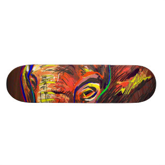Abstrakte Augen Skateboard