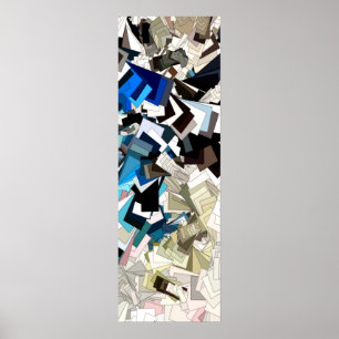 Abstrakte Ausdruckskunst Poster