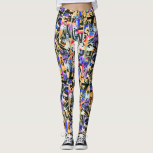 abstrakte avantakuläre Leggings