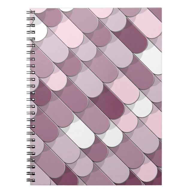 Abstrakte Bauweise (Fliesen) 2 Notizblock (Vorderseite)