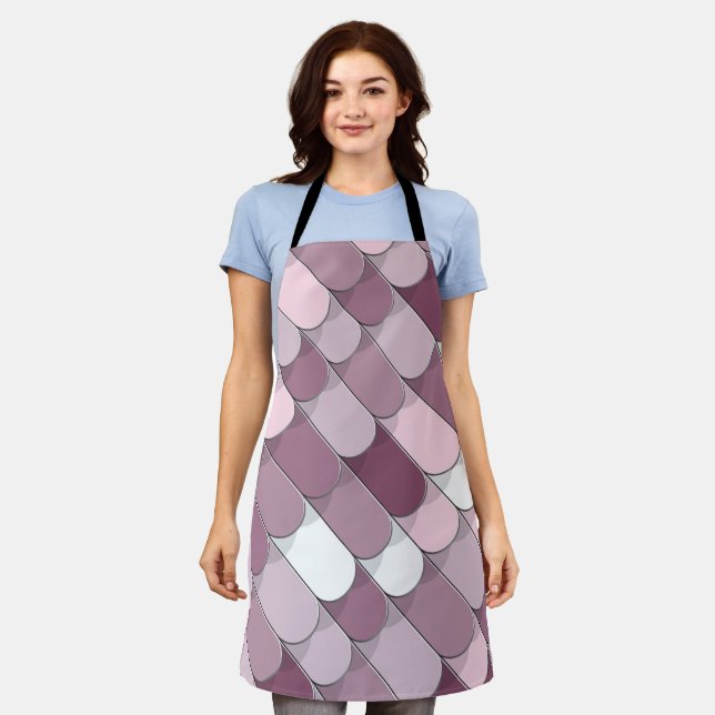 Abstrakte Bauweise (Fliesen) 2 Schürze (Getragen)