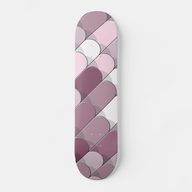 Abstrakte Bauweise (Fliesen) 2 Skateboard (Vorderseite)