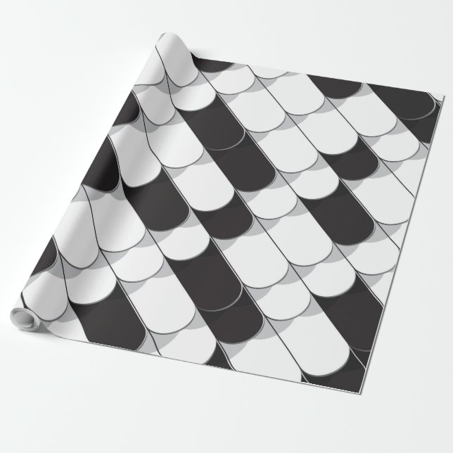 Abstrakte Bauweise (Fliesen) Geschenkpapier (Ungerollt)