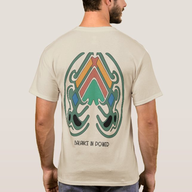 Abstrakte Bedeutung des Symbols T-Shirt (Rückseite)