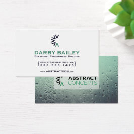 abstrakte Begriffe des Wasserfensters