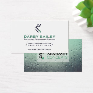 abstrakte Begriffe des Wasserfensters