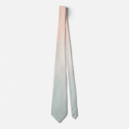 Abstrakte Beliebte Blush Pink Mint Kollektion Krawatte
