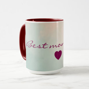 Abstrakte Beliebte Blush Pink Mint Kollektion Tasse