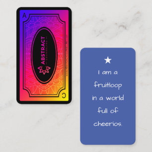 abstrakte Beratungszusagen hell Visitenkarte