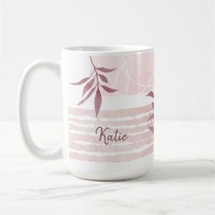 Abstrakte, beruhigende Formen Kaffeetasse