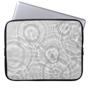 Abstrakte Beschaffenheit der Wasseroberfläche Laptopschutzhülle