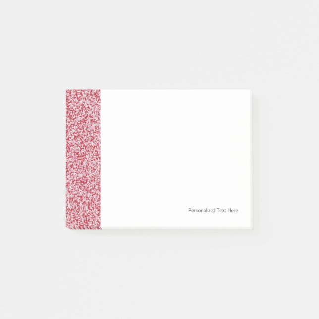 Abstrakte Beschaffenheit Post-it Klebezettel (Vorderseite)