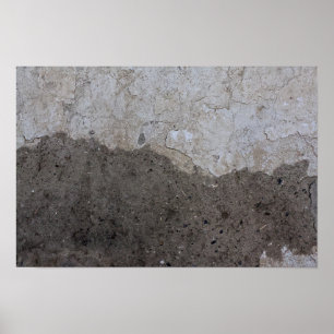 Abstrakte Betontextur Poster