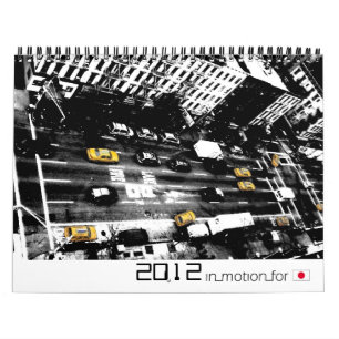 Abstrakte Bilder 2012 (InMotionForJapan-Reihen) Kalender