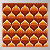 abstrakte Bio Formen dekorative Siegesmuster