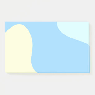 Abstrakte Bio Formen Post-it Klebezettel