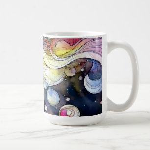 Abstrakte Blasen Kaffeetasse