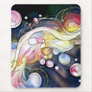 Abstrakte Blasen Mousepad
