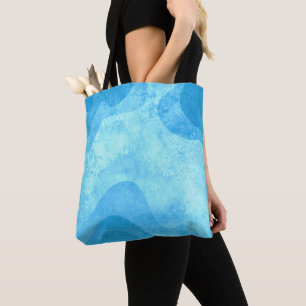 „Abstrakte Blaue Aquarell-Moderne Ozean“